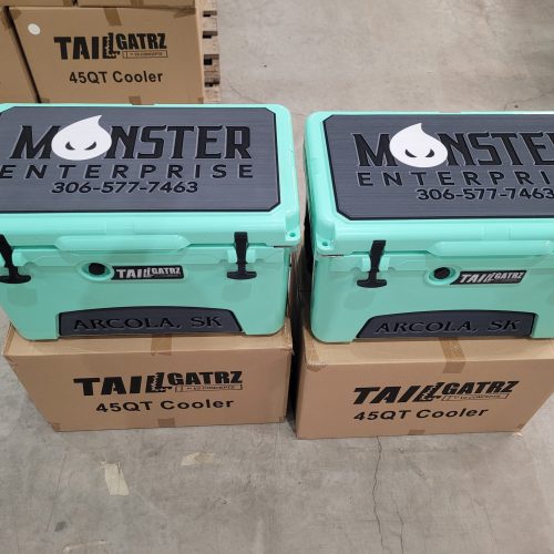 Monster Enterprises 45 qrt teal